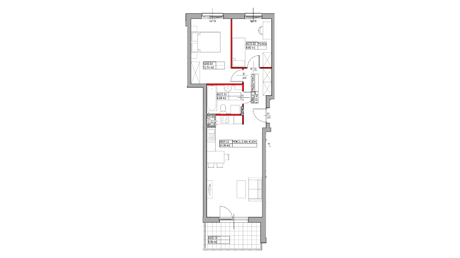 Rzut 2D A005